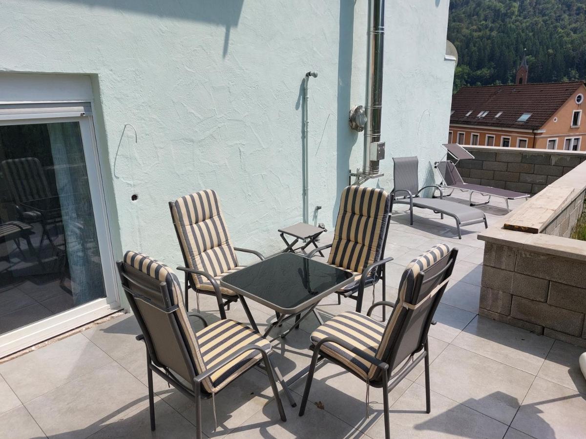 Ferienwohnung Unterm Rappenfels Hinterweidenthal Exterior foto