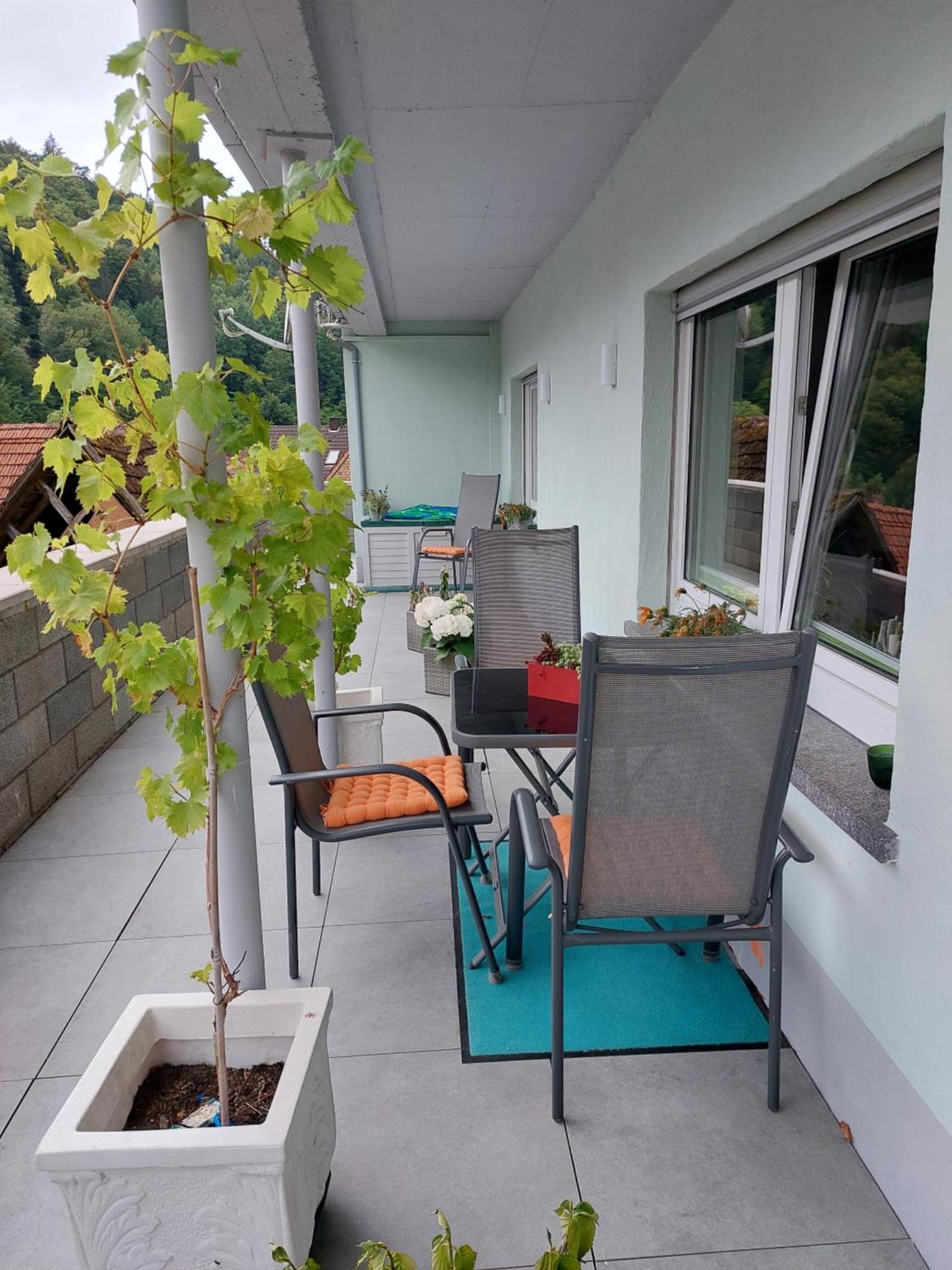 Ferienwohnung Unterm Rappenfels Hinterweidenthal Exterior foto